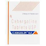 Cabgolin0.5、ジェネリックドスティネックス　Dostinex、カベルゴリン　0.5mg　箱
